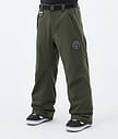 Dope Blizzard Snowboardhose Herren Olive Green