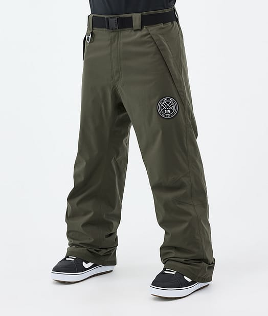 Dope Blizzard Snowboardhose Herren Olive Green