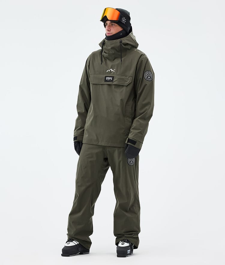 Dope Blizzard Skihose Herren Olive Green, Image 2 of 5