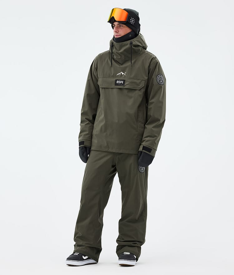 Dope Blizzard Snowboardhose Herren Olive Green, Bild 2 von 5