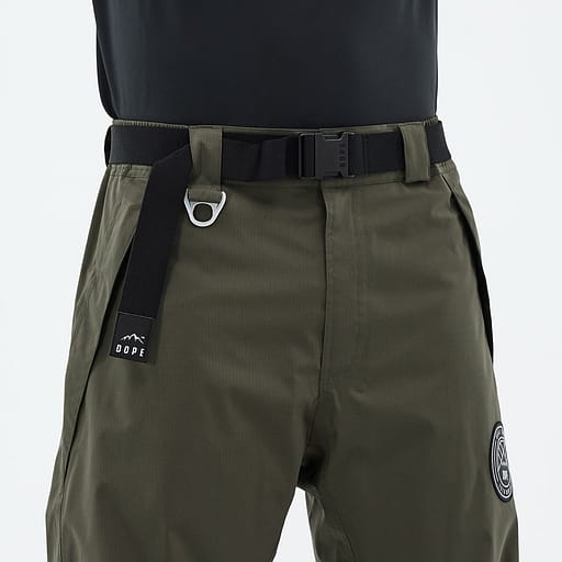 Elastischer Bund mit integriertem Gürtel Hauptdetailproduktbild,