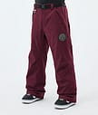 Dope Blizzard Snowboardhose Herren Burgundy
