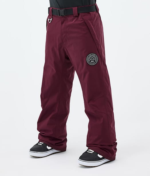 Dope Blizzard Snowboardhose Herren Burgundy