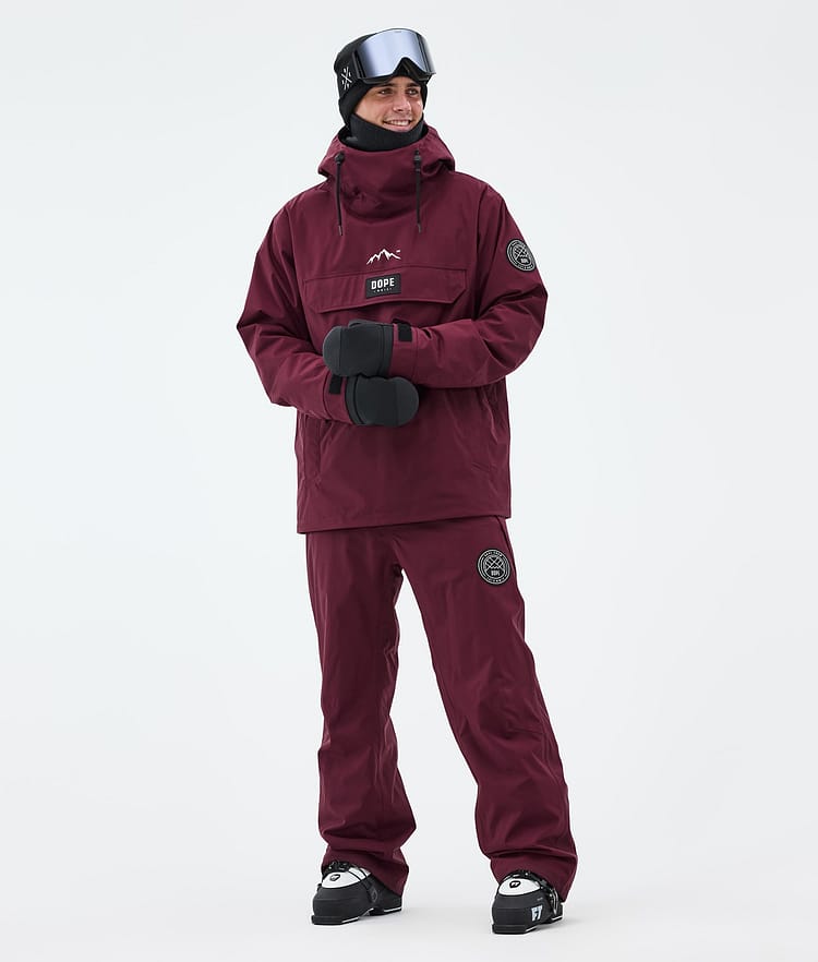 Dope Blizzard Skihose Herren Burgundy, Image 2 of 5