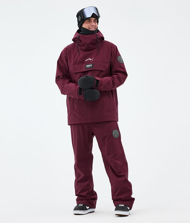 Dope Blizzard Snowboardhose Herren Burgundy, Bild 2 von 5