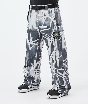 Dope Blizzard Snowboardhose Herren Scribble Black