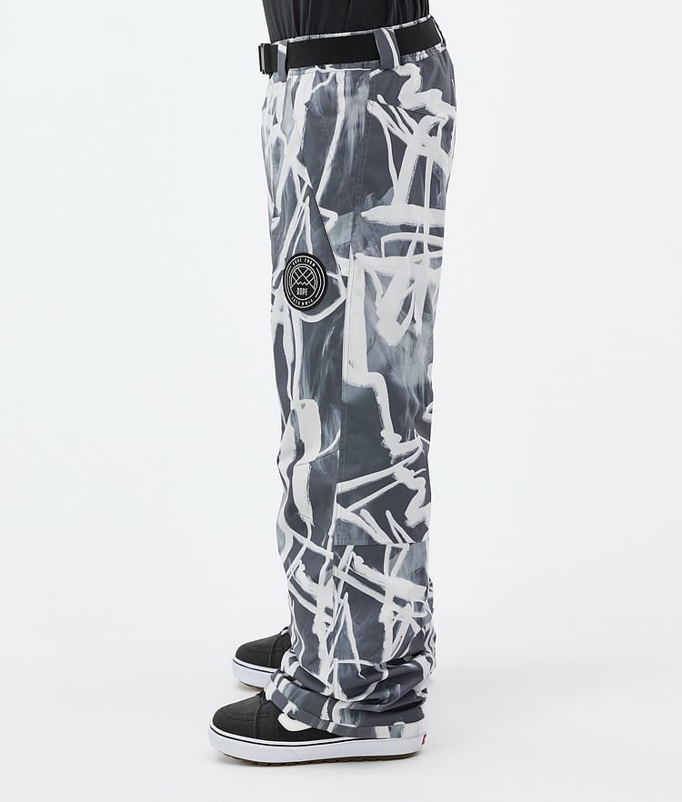 Dope Blizzard Snowboardhose Herren Scribble Black, Bild 3 von 5