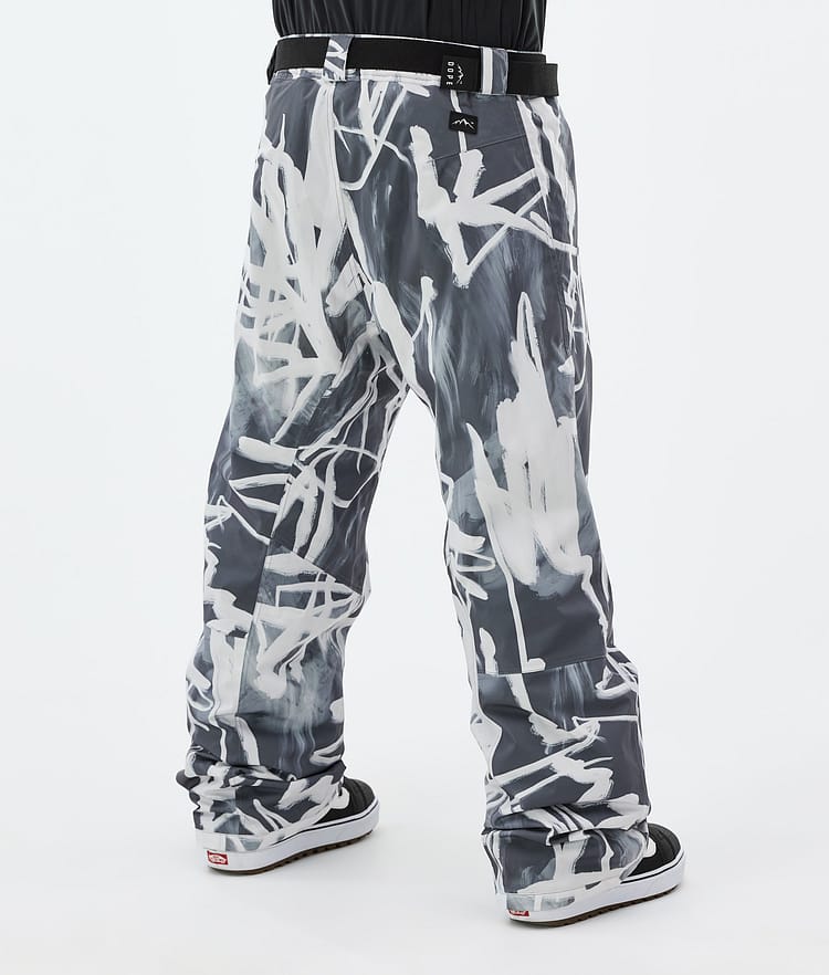 Dope Blizzard Snowboardhose Herren Scribble Black, Bild 4 von 5