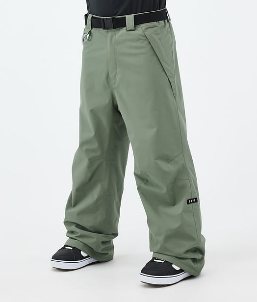 Dope Big Snowboardhose Herren Moss Green