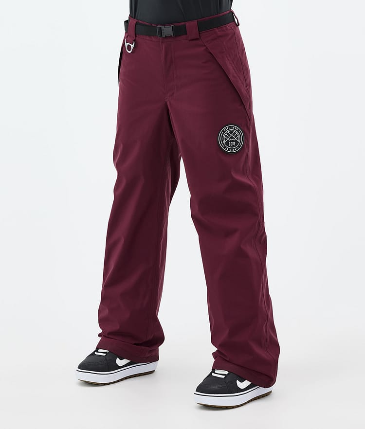 Dope Blizzard W Snowboardhose Damen Burgundy, Bild 1 von 5