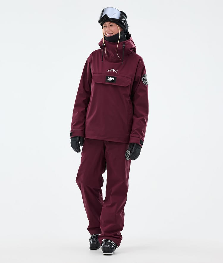 Dope Blizzard W Skihose Damen Burgundy, Bild 2 von 5