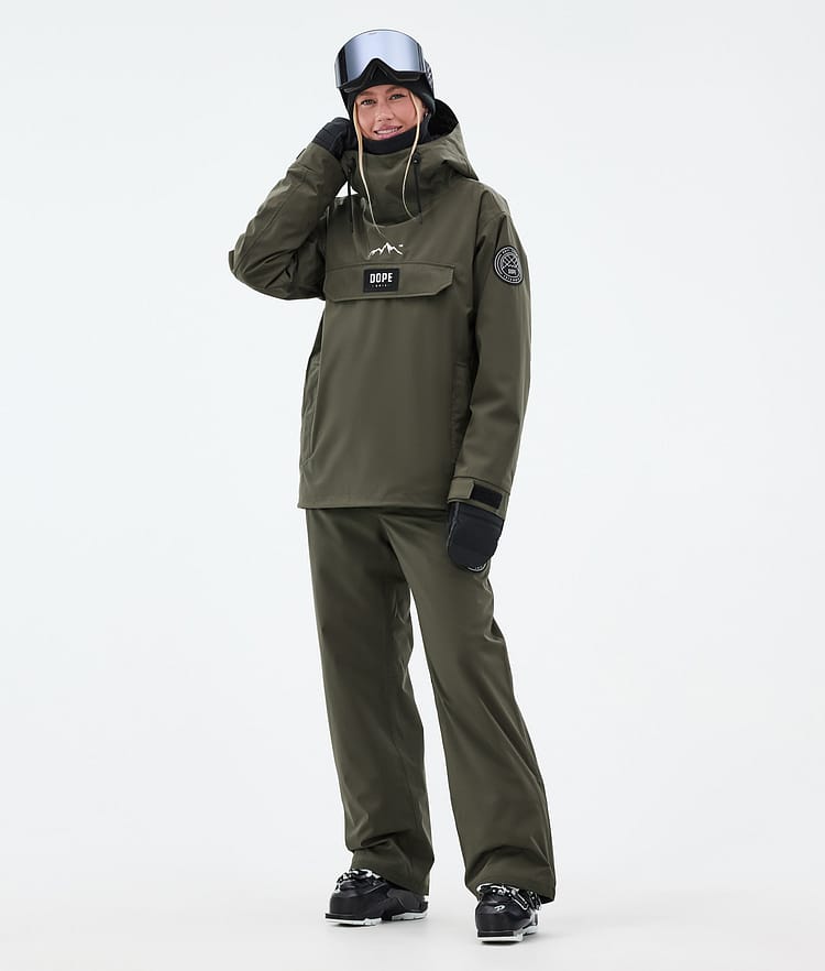 Dope Blizzard W Skihose Damen Olive Green, Bild 2 von 5