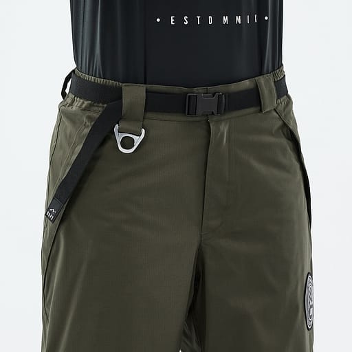 Elastischer Bund mit integriertem Gürtel Hauptdetailproduktbild,