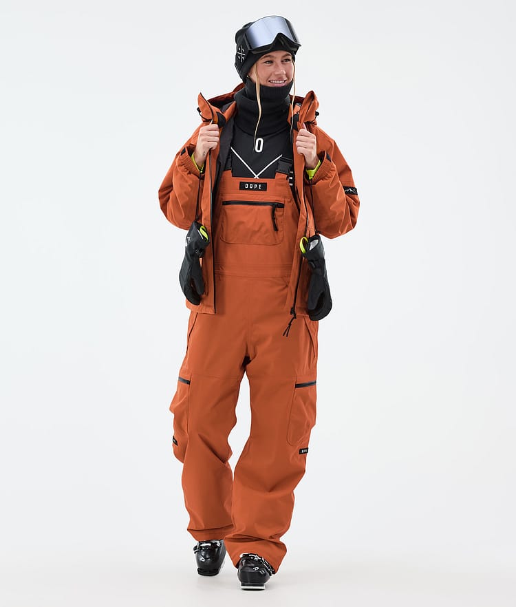 Dope Vertex W Skihose Damen Burned Orange, Bild 2 von 7
