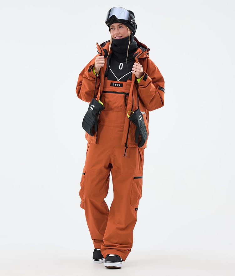 Dope Vertex W Snowboardhose Damen Burned Orange, Bild 2 von 7