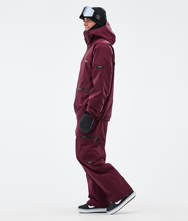 Dope Vertex Snowboardjacke Herren Burgundy, Bild 3 von 8