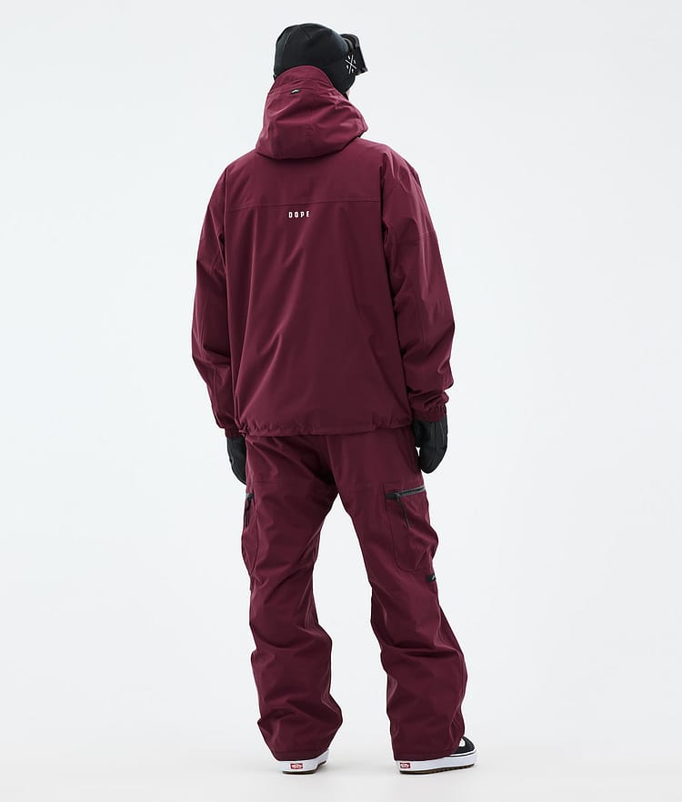Dope Vertex Snowboardjacke Herren Burgundy, Bild 4 von 8