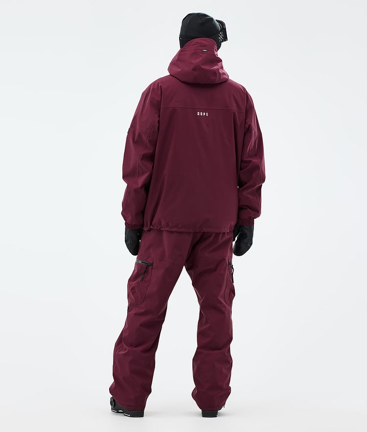 Dope Vertex Skijacke Herren Burgundy, Bild 4 von 8