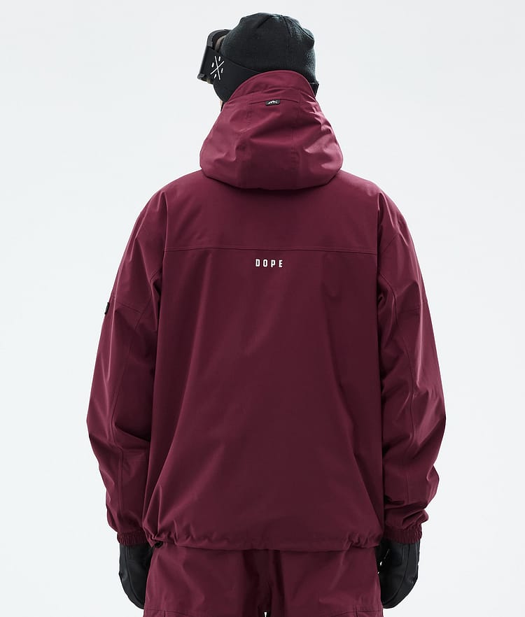 Dope Vertex Snowboardjacke Herren Burgundy, Bild 6 von 8