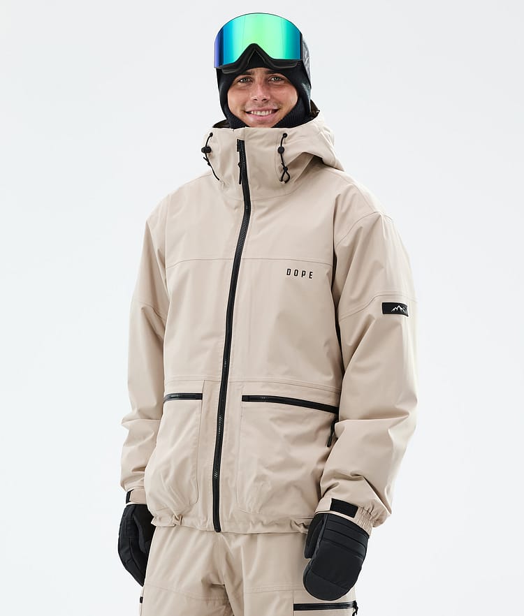 Dope Vertex Snowboardjacke Herren Sand, Bild 1 von 8