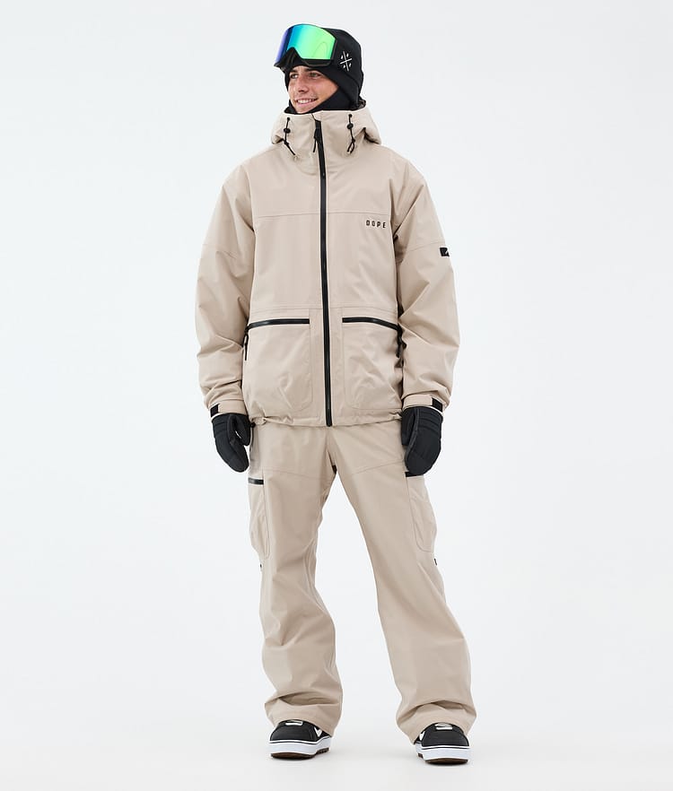 Dope Vertex Snowboardjacke Herren Sand, Bild 2 von 8
