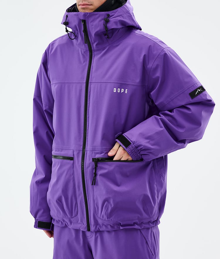 Dope Vertex Snowboardjacke Herren Vivid Purple, Bild 7 von 8