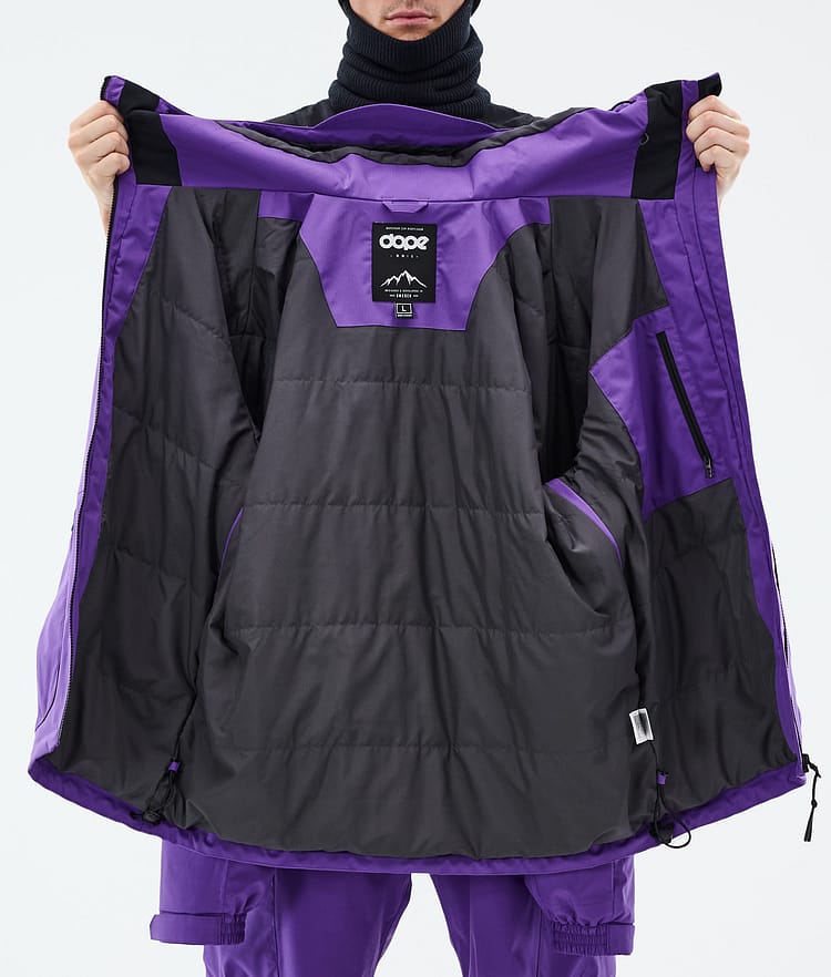 Dope Vertex Snowboardjacke Herren Vivid Purple, Bild 8 von 8