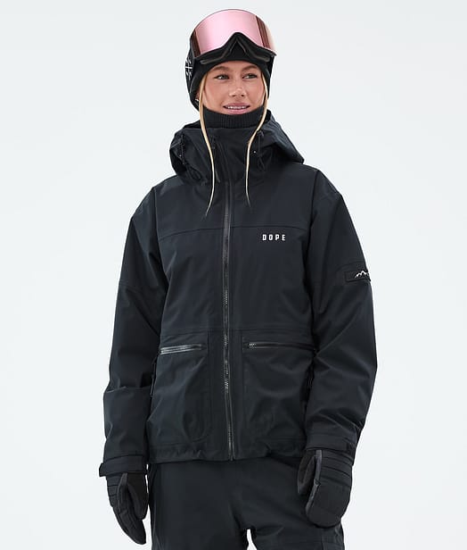 Dope Vertex W Snowboardjacke Damen Black