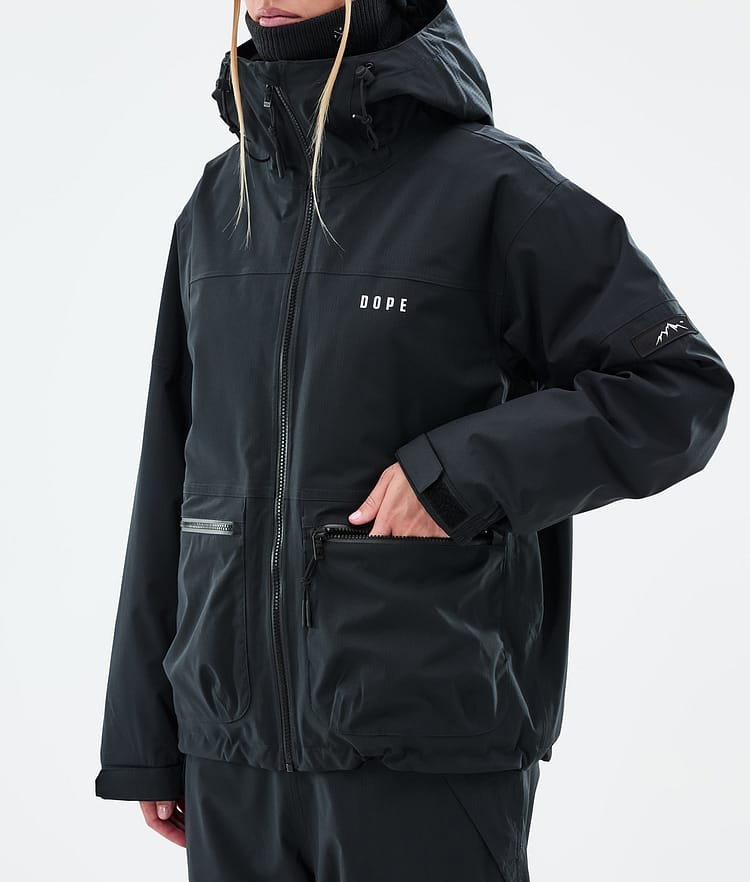 Dope Vertex W Snowboardjacke Damen Black, Bild 7 von 8