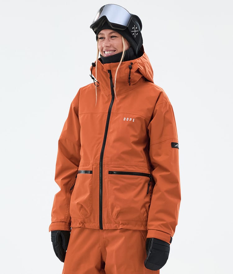 Dope Vertex W Snowboardjacke Damen Burned Orange, Bild 1 von 8