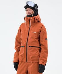 Dope Vertex W Skijacke Damen Burned Orange