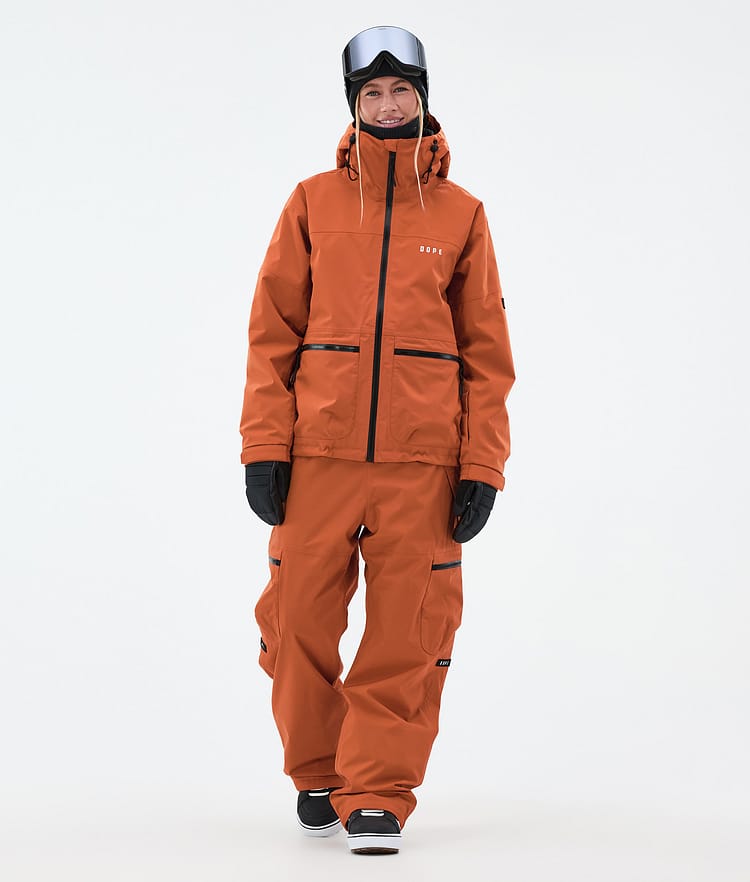 Dope Vertex W Snowboardjacke Damen Burned Orange, Bild 2 von 8