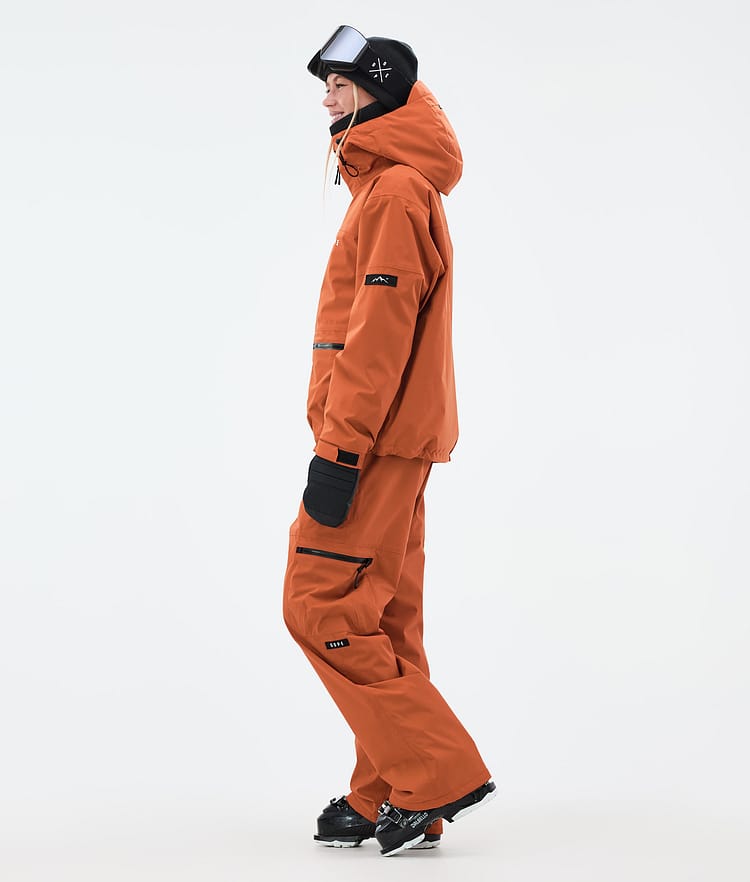 Dope Vertex W Skijacke Damen Burned Orange, Bild 3 von 8