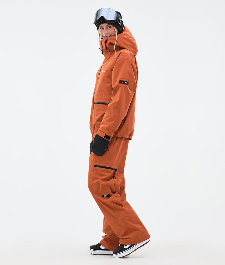 Dope Vertex W Snowboardjacke Damen Burned Orange, Bild 3 von 8