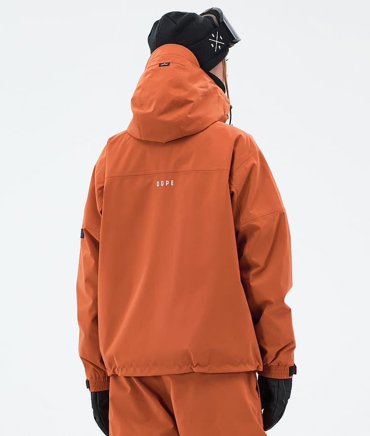 Dope Vertex W Snowboardjacke Damen Burned Orange, Bild 6 von 8