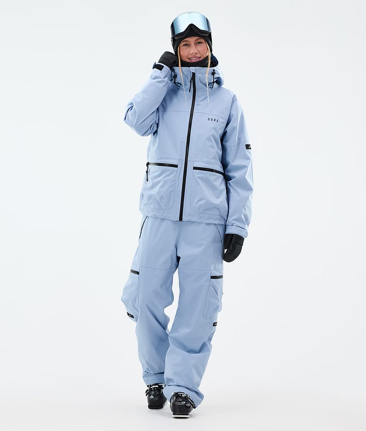 Dope Vertex W Skijacke Damen Light Blue, Bild 2 von 8
