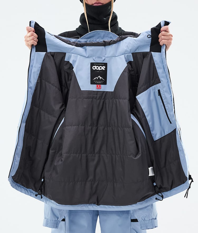 Dope Vertex W Snowboardjacke Damen Light Blue, Bild 8 von 8