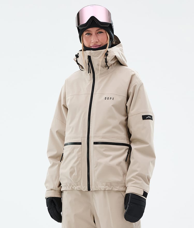 Dope Vertex W Snowboardjacke Damen Sand, Bild 1 von 8
