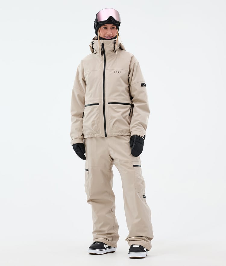 Dope Vertex W Snowboardjacke Damen Sand, Bild 2 von 8