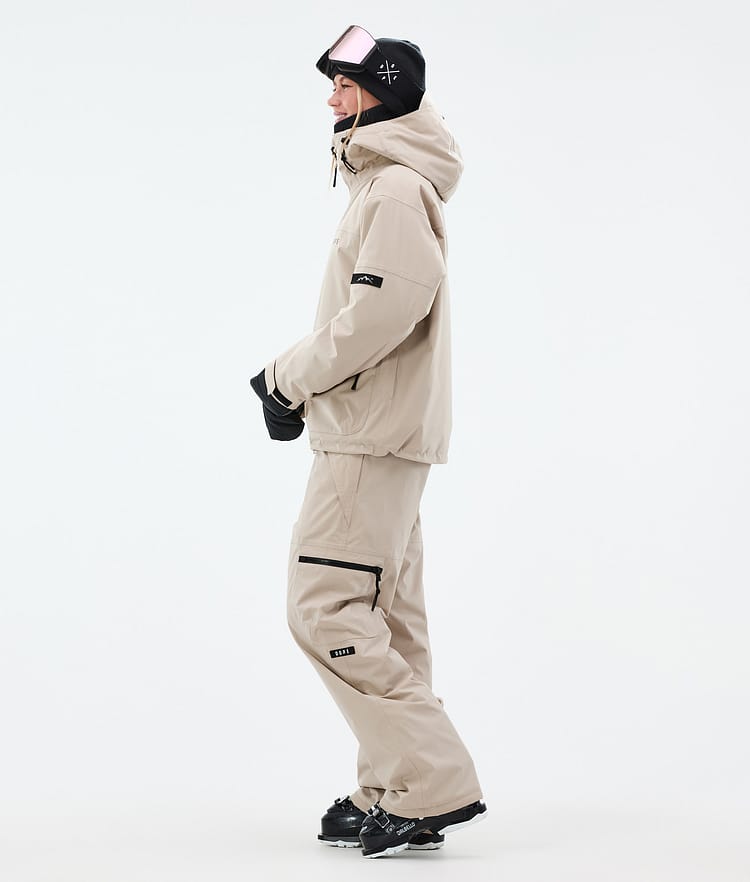 Dope Vertex W Skijacke Damen Sand, Bild 3 von 8