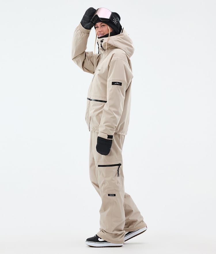 Dope Vertex W Snowboardjacke Damen Sand, Bild 3 von 8