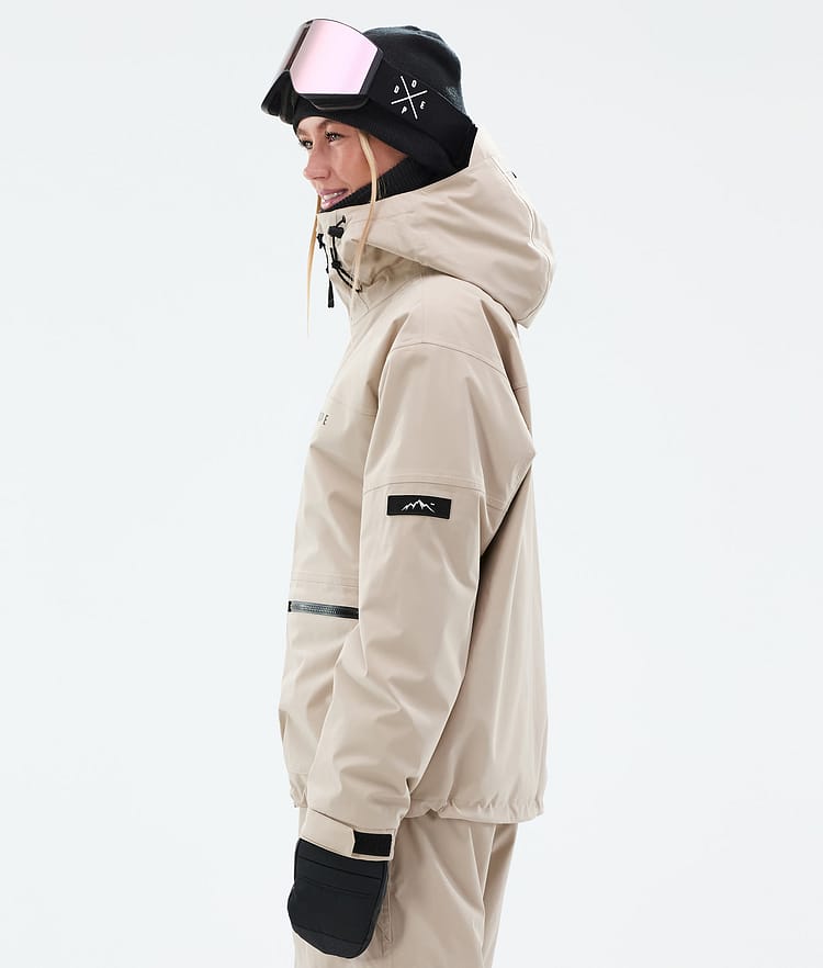Dope Vertex W Snowboardjacke Damen Sand, Bild 5 von 8