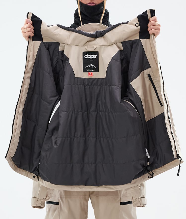 Dope Vertex W Snowboardjacke Damen Sand, Bild 8 von 8