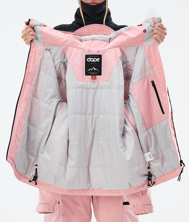 Dope Vertex W Snowboardjacke Damen Soft Pink, Bild 8 von 8
