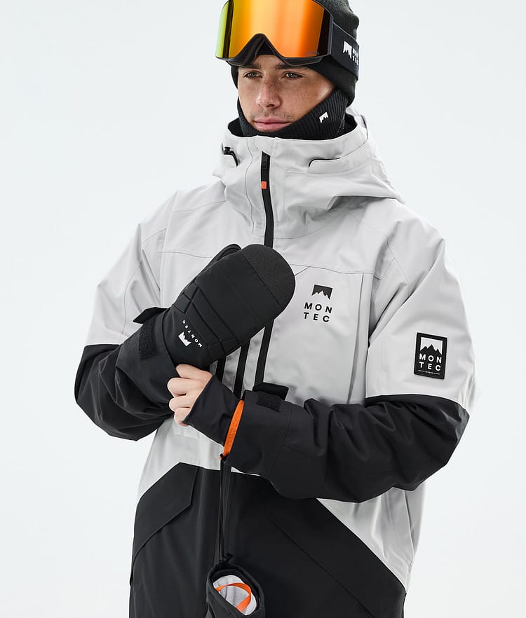 Montec Arch Skijacke Herren Light Grey/Black, Bild 2 von 10