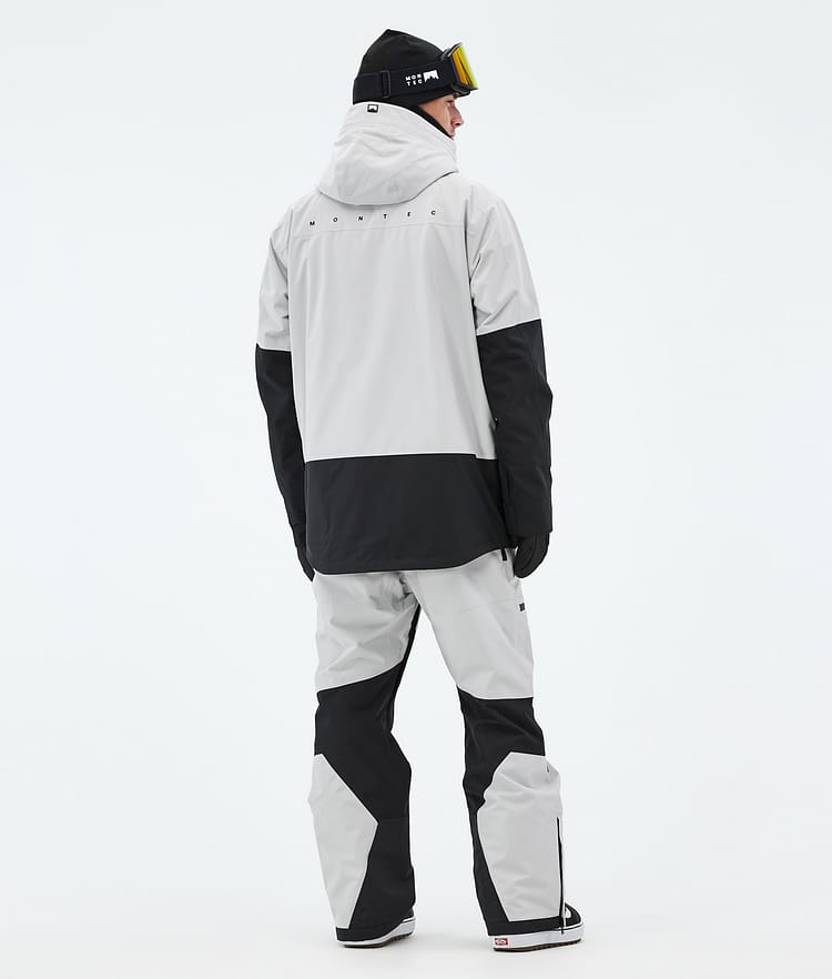 Montec Arch Snowboardjacke Herren Light Grey/Black, Bild 5 von 10