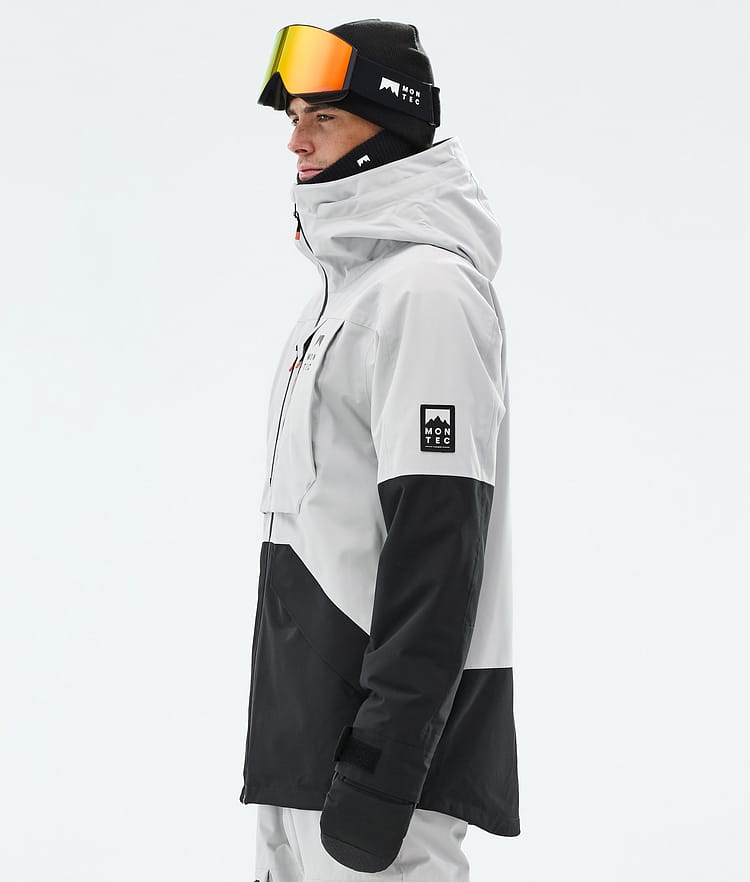 Montec Arch Skijacke Herren Light Grey/Black, Bild 6 von 10