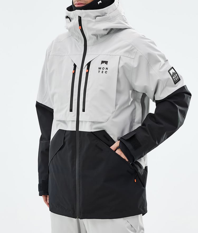 Montec Arch Skijacke Herren Light Grey/Black, Bild 8 von 10