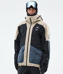 Montec Morpheus 25 Skijacke Herren Sand/Black/Metal Blue
