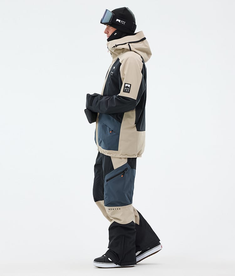 Montec Morpheus Snowboardjacke Herren Sand/Black/Metal Blue, Bild 3 von 9